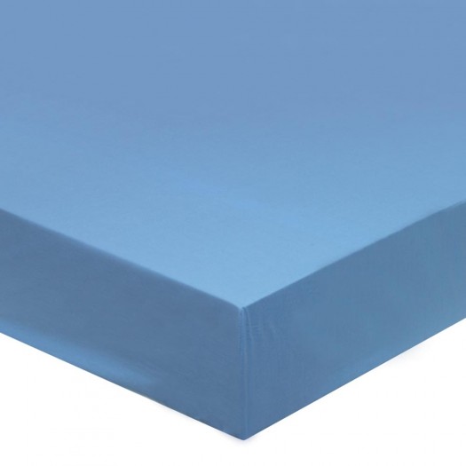Drap housse Bleu Glacier Drap housse Bleu Glacier