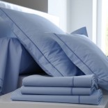 Drap plat Bleu Ciel