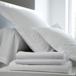 Drap plat Blanc