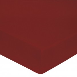 Drap housse Percale Rubis, FRANCOIS HANS