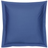 Taie uni Bleu Royal Percale