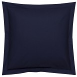 Taie uni Bleu Navy Percale