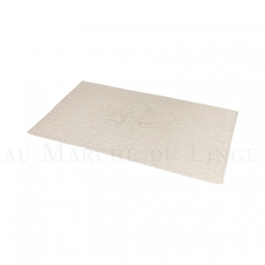 Tapis de bain BARI Beige 50 x 70 cm 1200gr Coton Tapis de bain BARI Beige 50 x 70 cm 1200gr Coton