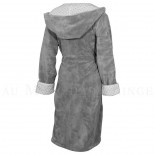 Peignoir MENTON Gris Perle,  Coton & Lin