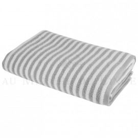 Drap de douche BOSTON Gris Perle 450gr coton