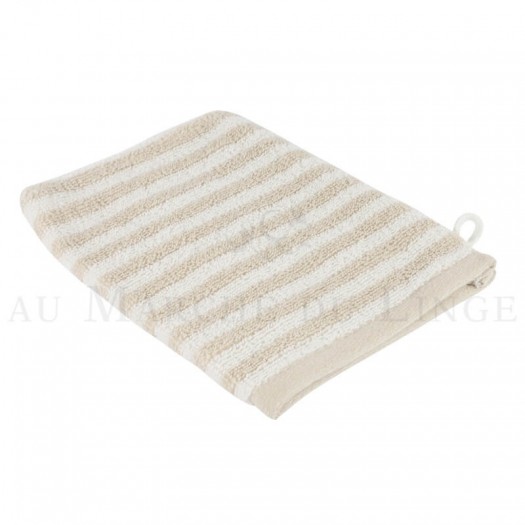 Gant de toilette BOSTON Beige 450gr coton Gant de toilette BOSTON Beige 450gr coton