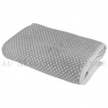 Drap de douche BRISTOL Gris Perle 450gr coton