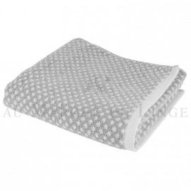 Serviette de toilette BRISTOL Gris Perle 450gr coton