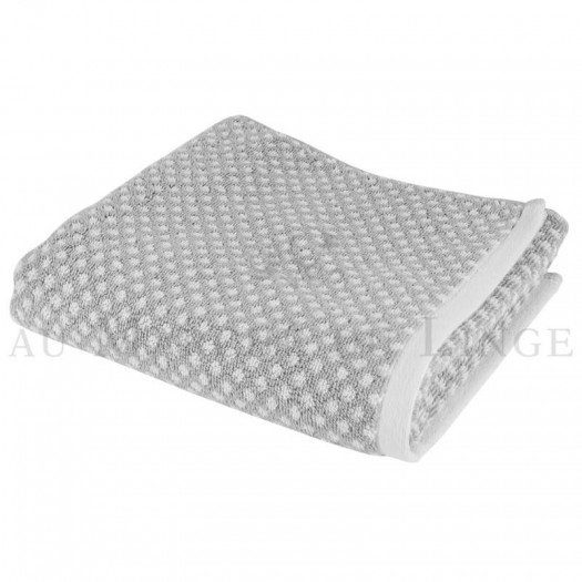 Serviette de toilette BRISTOL Gris Perle 450gr coton