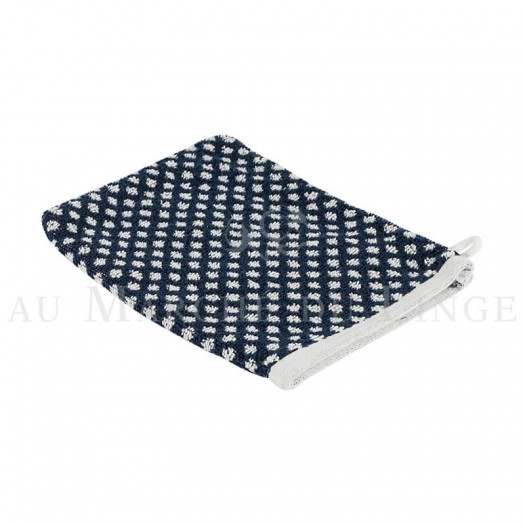 Gant de toilette BRISTOL Marine 450gr coton Gant de toilette BRISTOL Marine 450gr coton