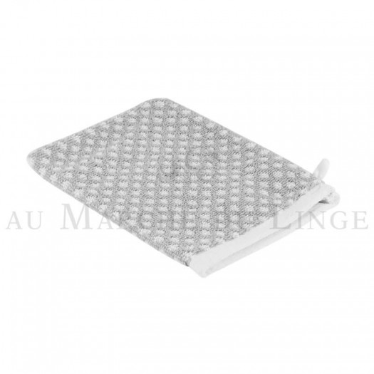 Gant de toilette BRISTOL Gris Perle 450gr coton Gant de toilette BRISTOL Gris Perle 450gr coton