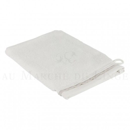 Gant de toilette NICE Blanc 560 gr/m² Gant de toilette NICE Blanc 560 gr/m²