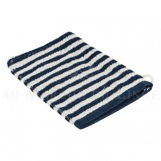 Gant de toilette BOSTON Marine 450gr coton Gant de toilette BOSTON Marine 450gr coton