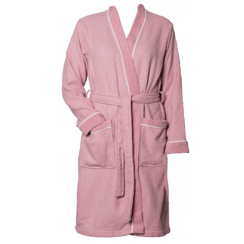 Peignoir rose fushia top