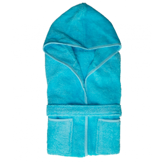 Kids Unis Turquoise,  Coton & Lin