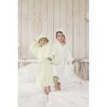 Kids Unis Blanc,  Coton & Lin