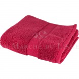 Serviette de Toilette VENUS Bordeaux 580 gr/m²