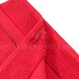 Serviette de Toilette VENUS Rouge 580 gr/m²
