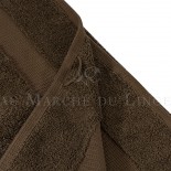 Serviette de Toilette VENUS Chocolat 580 gr/m²