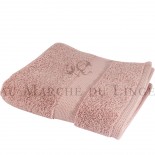 Serviette de Toilette VENUS Rose Poudré 580 gr/m²