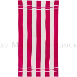 Marina Fuchsia Drap de Plage COTON & LIN