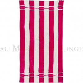 Marina Fuchsia Drap de Plage COTON & LIN