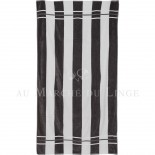 Marina Anthracite Drap de Plage COTON & LIN