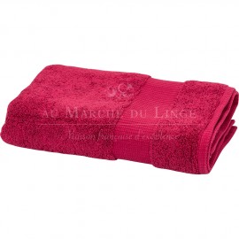 Serviette de toilette VENUS Bordeaux 580 gr/m²