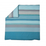 PARURE DE LIT PERCALE MELI MELO Emeraude, FRANCOIS HANS