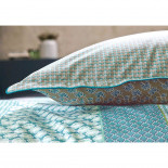 PARURE DE LIT PERCALE MELI MELO Emeraude, FRANCOIS HANS