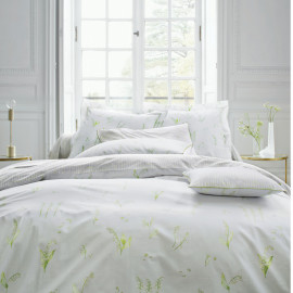 PARURE PERCALE LILY GRIS, FRANCOIS HANS