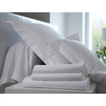 Drap housse Satin Blanc, FRANCOIS HANS