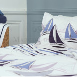 Parure en percale, SKIPPER Navy