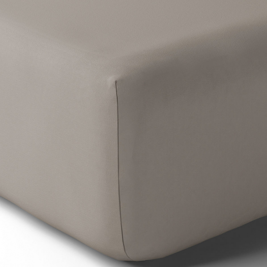Drap housse Percale Brume, ANNE DE SOLENE Drap housse Percale Brume, ANNE DE SOLENE