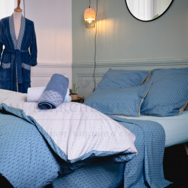 Parure en percale, Eclat Céladon