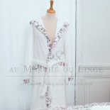 Parure en percale, JARDIN FLEURI Lila