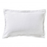 PARURE DE LIT LIN LAVE LOUXOR Blanc, BLANC DES VOSGES