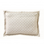 PARURE SATIN JACQUARD, FELINE Chanvre, SANDERSON