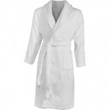 Peignoir CANNES Blanc,  Coton & Lin