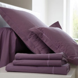 Drap housse Prune 