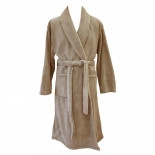 Peignoir RACHEL TAUPE,  Coton & Lin