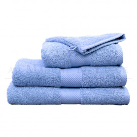 Serviette de Toilette RIVOLI Ciel 500 gr/m²