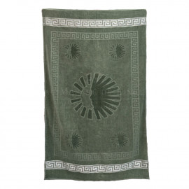 DRAP DE PLAGE SUN OLIVE, COTON&LIN