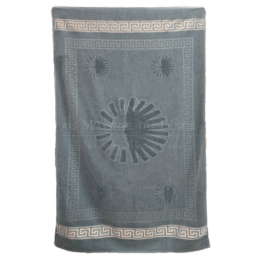 DRAP DE PLAGE SUN ORAGE, COTON&LIN