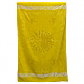 DRAP DE PLAGE SUN CITRON, COTON&LIN