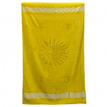 DRAP DE PLAGE SUN CITRON, COTON&LIN