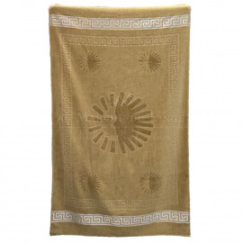 DRAP DE PLAGE SUN GREY, COTON&LIN