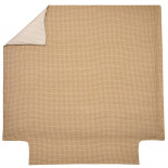 PARURE PERCALE DANDY Ocre, BLANC DES VOSGES