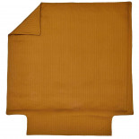 PARURE SATIN JACQUARD, DIVINE Ambre, BLANC DES VOSGES