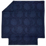 PARURE SATIN JACQUARD, PALMYRE Bleu Nuit, SANDERSON